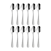 Eco Baguette 4.25" Silver Stainless Steel A.D. Coffee Spoon 18/0 (Set of 12)