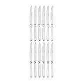 Eco Baguette 9.5" Silver Stainless Steel Dinner Knife Mono 18/0 (Set of 12)