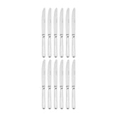 Eco Baguette 8.25" Silver Stainless Steel Dessert Knife Mono 18/0 (Set of 12)