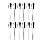 Atlantis 5.75" Silver Stainless Steel Teaspoon 18/10 (Set of 12)