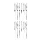 Atlantis 6.5" Silver Stainless Steel Butter/Fruit Knife 18/10 (Set of 12)
