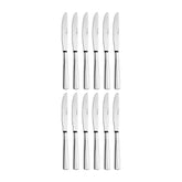 Atlantis 9.25" Silver Stainless Steel Dinner Knife Mono 18/10 (Set of 12)