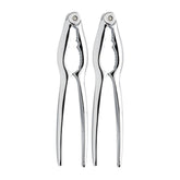 Flatware Accessories 6.25" Silver Stainless Steel Metal Crab Pince (Set of 2)