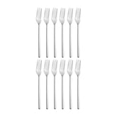 X-Lo 7.5" Silver Stainless Steel Dessert Fork 18/10 (Set of 12)