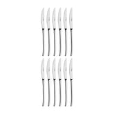 X-Lo 9.5" Silver Stainless Steel Dinner Knife Mono 18/10 (Set of 12)