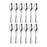 Opera 7.25" Silver Stainless Steel Dessert/Soup Spoon 18/0 (Set of 12)
