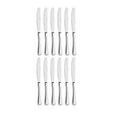 Opera 9.5" Silver Stainless Steel Dinner Knife Mono 18/0 (Set of 12)