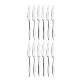 Sonate 7.5" Silver Stainless Steel Dessert Knife Mono 18/10 (Set of 12)