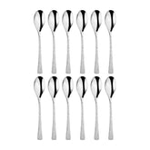 Artesia 8.25" Silver Stainless Steel Serving Spoon 18/10 (Set of 12)