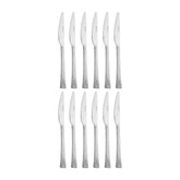 Artesia 8.75" Silver Stainless Steel Dinner Knife Mono 18/10 (Set of 12)