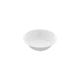Flora dia.9" h:2.75" 42 oz. Round White Porcelain Bowl (Set of 6)