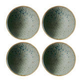Bonna China Gaia dia.9" Round Decorated Porcelain Plate (Set of 4)
