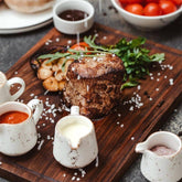 Grain dia.2.25" h:2" 2 oz. Round Decorated Vitrified Creamer (1 each)