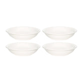 Gourmet dia.6" h:1.5" 11 oz. Round Warm White Vitrified Bowl (Set of 4)