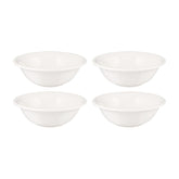 Bonna China Gourmet dia.6.25" h:2" 13 oz. Round Warm White Porcelain Bowl (Set of 4)