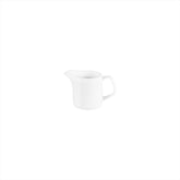 Lizbon dia.1.75" h:3" 5 oz. Round White Porcelain Creamer (1 each)