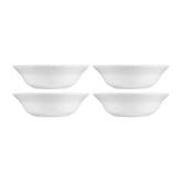 Lizbon dia.5.75" h:1.5" 12 oz. Round White Porcelain Bowl (Set of 4)