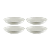 Bonna China Loop dia.5.25" h:1.5" 7 oz. Round Warm White Porcelain Bowl (Set of 4)