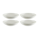Bonna China Loop dia.6" h:1.5" 11 oz. Round Warm White Porcelain Bowl (Set of 4)