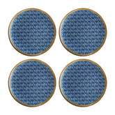 Bonna China Calif dia.8.25" Round Decorated Porcelain Plate (Set of 4)