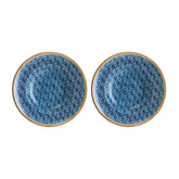 Bonna China Calif dia.9.5" h:2" 14 oz. Round Decorated Porcelain Bowl (Set of 2)