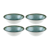 Madera dia.6.25" h:2" 13 oz. Round Decorated Vitrified Bowl (Set of 4)