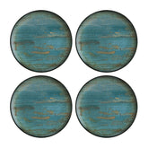Bonna China Cora dia.6.75" Round Decorated Porcelain Plate (Set of 4)