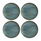 Bonna China Cora dia.8.25" Round Decorated Porcelain Plate (Set of 4)