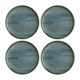 Bonna China Cora dia.10" Round Decorated Porcelain Plate (Set of 4)