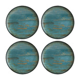 Bonna China Cora dia.12" Round Decorated Porcelain Plate (Set of 4)