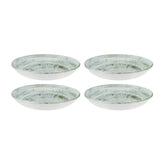 Bonna China Odette dia.9" h:2" 34 oz. Round Decorated Porcelain Bowl (Set of 4)