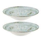 Bonna China Odette dia.9.5" h:2" 14 oz. Round Decorated Porcelain Bowl (Set of 2)