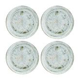Bonna China Odette dia.10" Round Decorated Porcelain Plate (Set of 4)