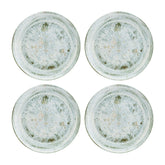 Bonna China Odette dia.10.5"  Round Decorated Porcelain Plate (Set of 4)