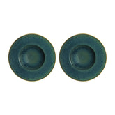 Mar dia.11" h:2.5" 14 oz. Round Blue Vitrified Bowl (Set of 2)
