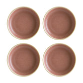 Pink Pott dia.4.25" h:1" 4 oz. Round Pink Vitrified Bowl (Set of 4)