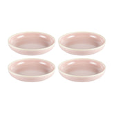 Bonna China Pink Pott Bowl dia.9" h:1.75" 36 oz. Round Pink Porcelain Bowl (Set of 4)