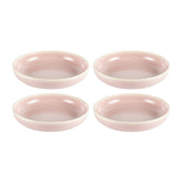 Pink Pott dia.9" h:1.75" 36 oz. Round Pink Vitrified Bowl (Set of 4)