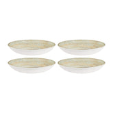 Bonna China Sands dia.9" h:2" 34 oz. Round Decorated Porcelain Bowl (Set of 4)