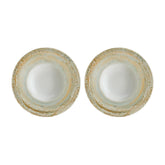 Patera dia.11" h:2.5" 14 oz. Round Decorated Vitrified Bowl (Set of 2)
