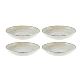 Patera dia.6" h:1.5" 11 oz. Round Decorated Vitrified Bowl (Set of 4)