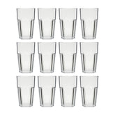 Casablanca dia.3.25" h:5.25" 14 oz. Round Clear Polycarbonate Tumbler (Set of 12)