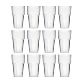 Casablanca dia.3.25" h:5.25" 14 oz. Round Frosted Polycarbonate Tumbler (Set of 12)