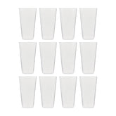 Eco dia.3" h:4.75" 10 oz. Round Clear Polycarbonate Tumbler (Set of 12)