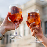 Premium dia.3.25" h:8.75" 16 oz. Round Clear Polycarbonate Cocktail/Wine (Set of 12)