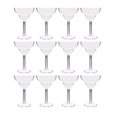 Premium dia.4.75" h:7" 12 oz. Round Clear Polycarbonate Margarita (Set of 12)