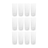 Premium dia.2.5" h:6" 11 oz. Round Clear Polycarbonate Long Drink (Set of 12)