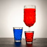 Prism dia.1.75" h:2.5" 1 oz. Round Clear Polycarbonate Shot (Set of 12)