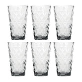 Prism dia.3.5" h:5.5" 14 oz. Round Charcoal Polycarbonate High-Ball (Set of 6)