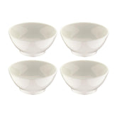 Gourmet dia.5.5" h:2.75" 15 oz. Round Warm White Vitrified Bowl (Set of 4)